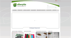 Desktop Screenshot of alberplas.pt