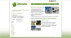Desktop Screenshot of alberplas.com