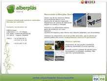 Tablet Screenshot of alberplas.com